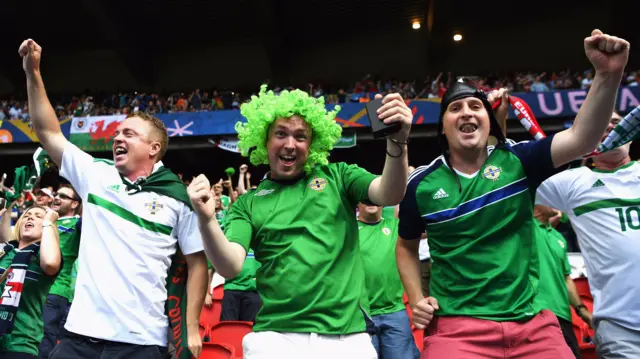 Northern Ireland fans