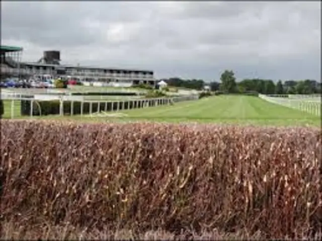 Jump at Market Rasen racecourse