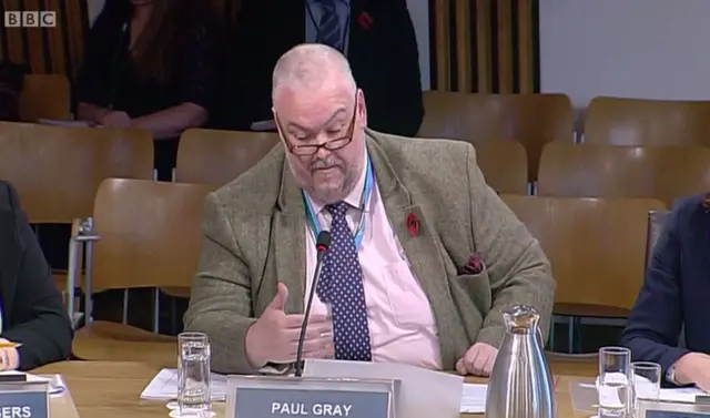 NHS Scotland chief executive Paul Gray