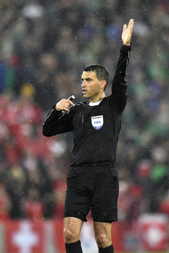 The referee