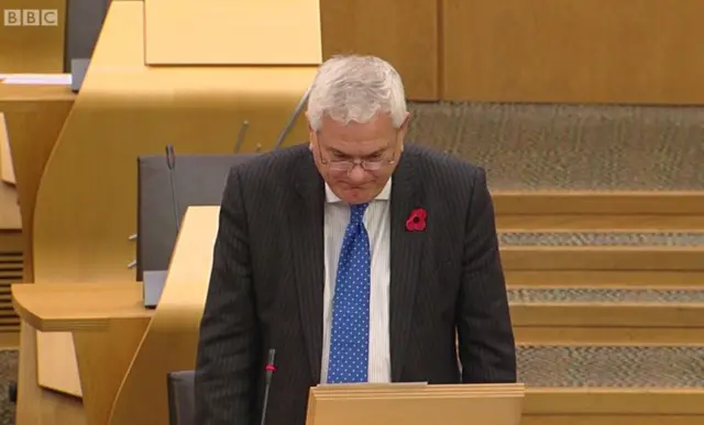 Lib Dem MSP Mike Rumbles