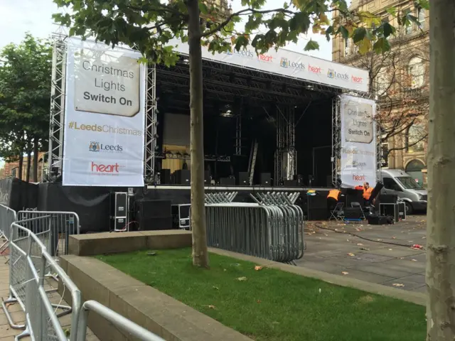 Stage in Leeds