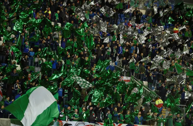 Northern Ireland fans