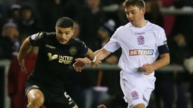 AFC Fylde v Wigan Athletic