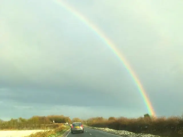 Rainbow in Scunthorpe