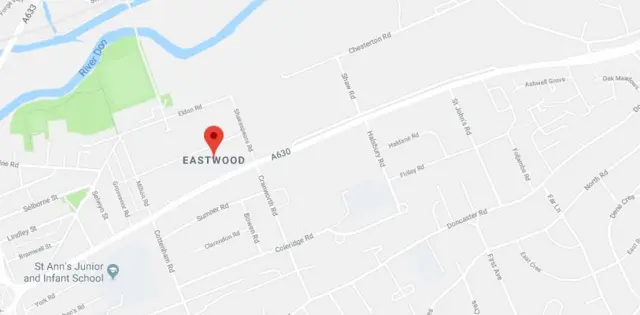 Eastwood map