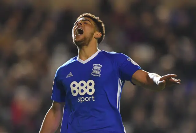 Birmingham City forward Che Adams