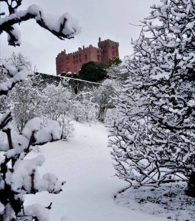 Powis Castle near Welshpool