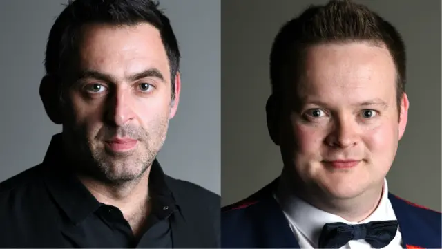 Ronnie O'Sullivan and Shaun Murphy