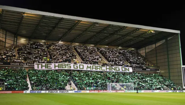 Easter Road will be very close to a sell-out for the visit of Celtic