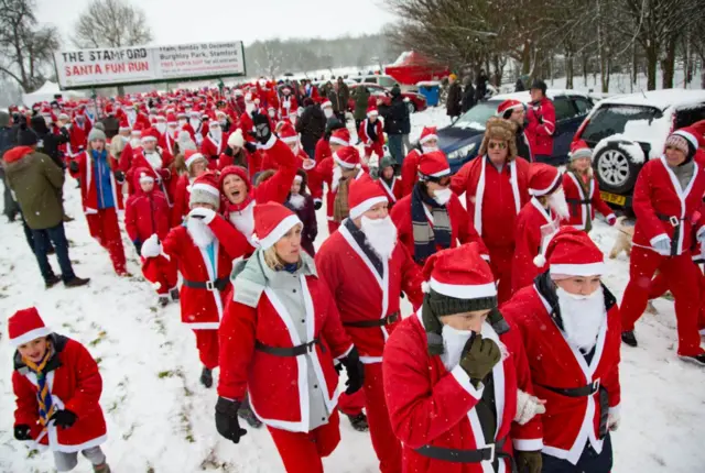 Santa Fun Run, Stamford