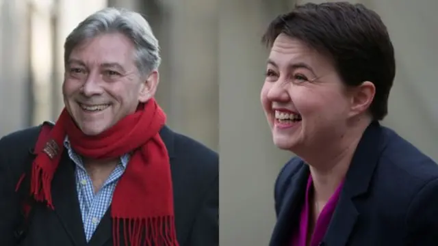 Richard Leonard wants a "radical change of direction" - but Ruth Davidson and the Tories claim that doing so would hurt workers and businesses