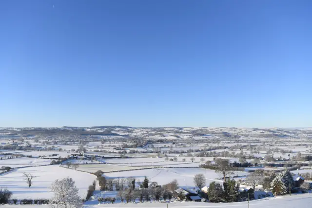 Ruthin in north Wales