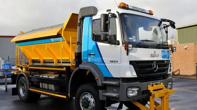 Gritter in Shropshire