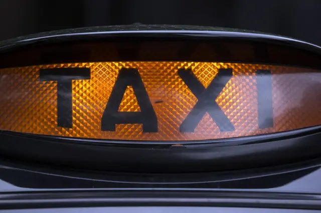 Taxi sign