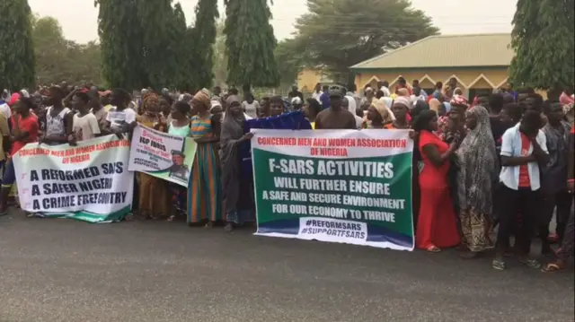 Protest in Nigeria