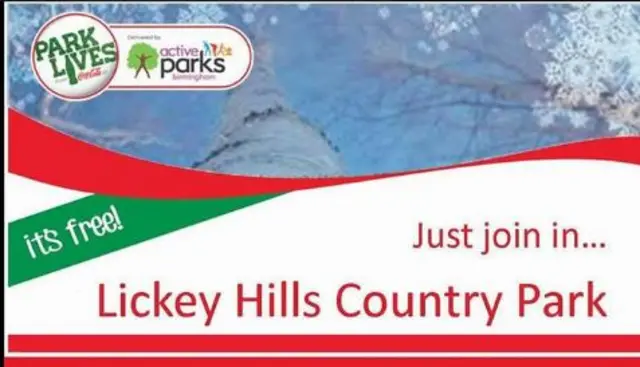 Poster for Lickey Hills event