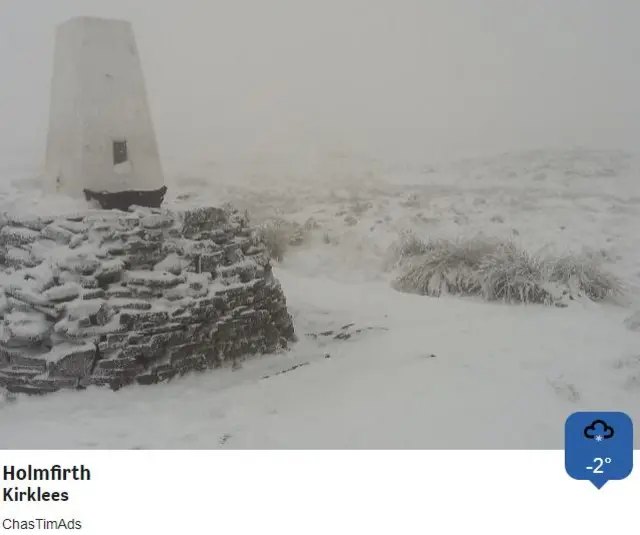 Snow in Holmfirth