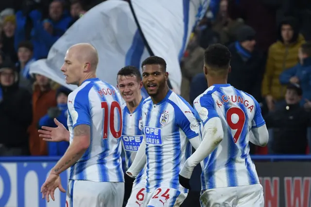 Huddersfield goal