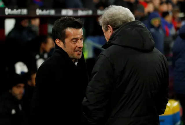 Marco Silva and Roy Hodgson