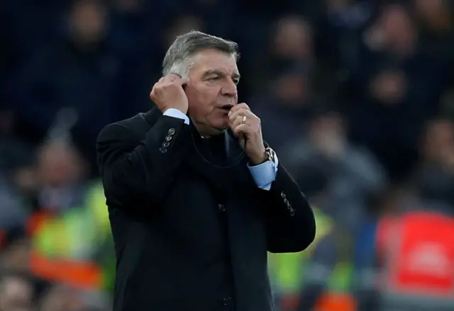 Sam Allardyce celebrates