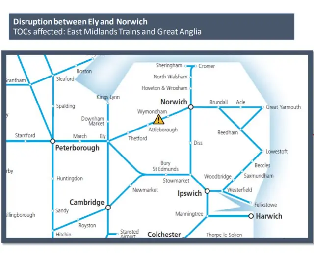 Train map