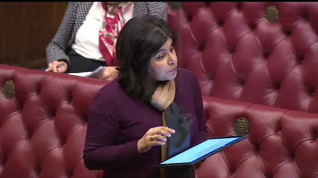 Baroness Warsi