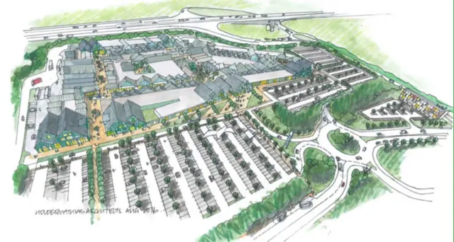 Grantham Outlet plan