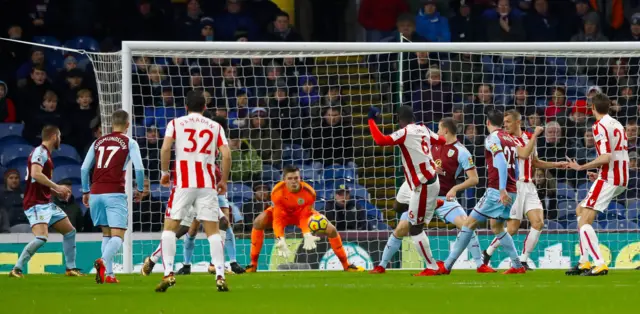 Kurt Zouma takes a shot