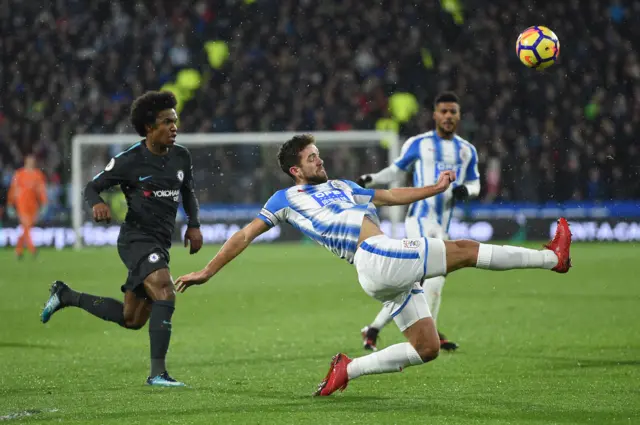 Tommy Smith clears