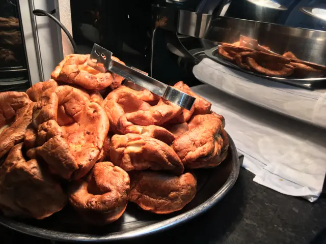 Yorkshire puddings at Huddersfield