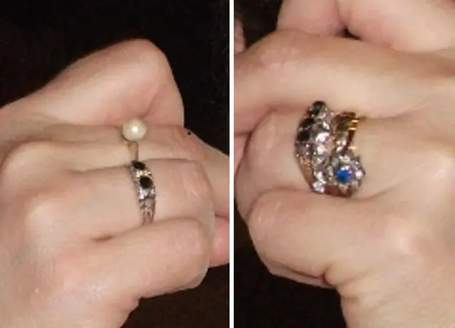 Rings stolen