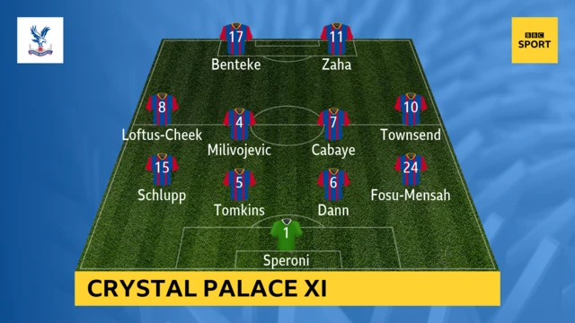Crystal Palace team