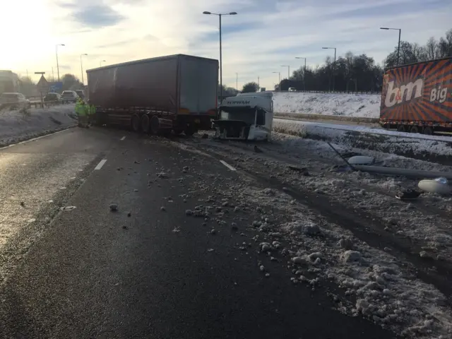 M5 crash