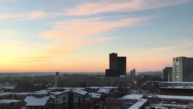 Snow in Birmingham