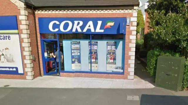 The Coral bookmakers in Wolstanton