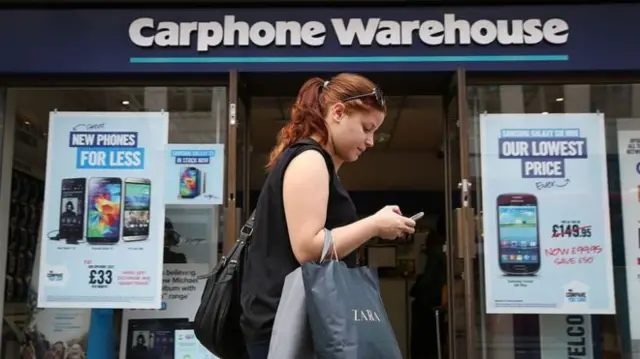 Carphone warehouse shop