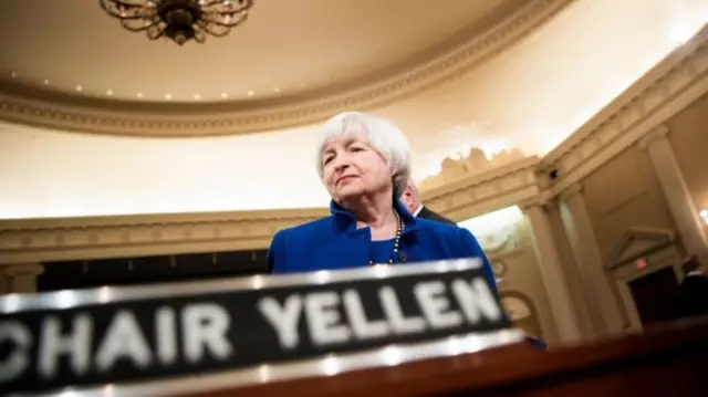 US Federal Reserve Chair Janet Yellen