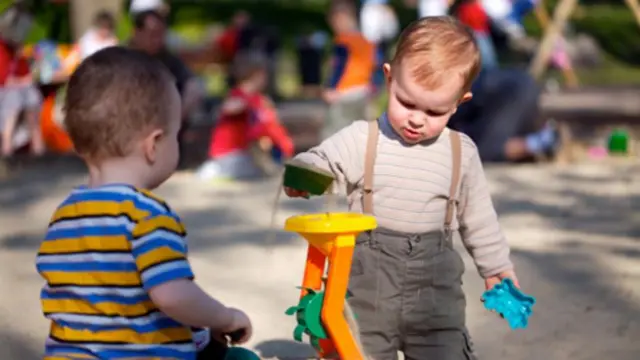 Children playing