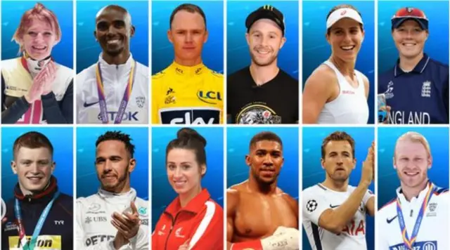 SPOTY contenders