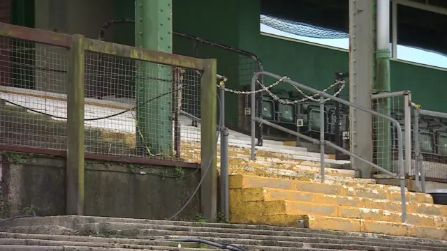 Home Park stand