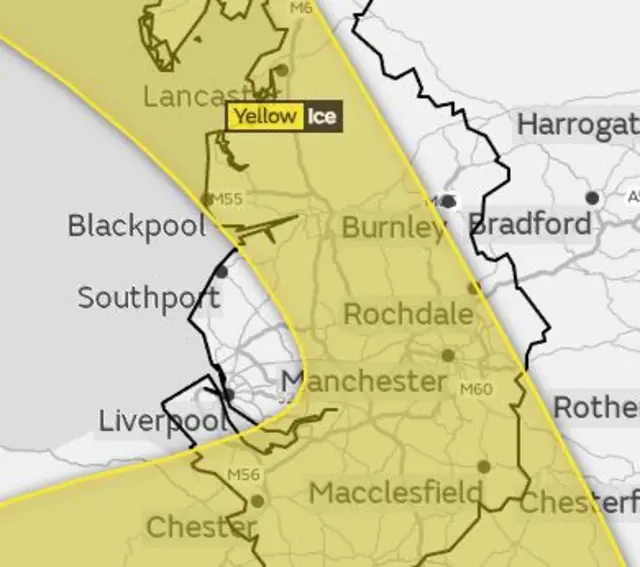 Yellow Weather warning