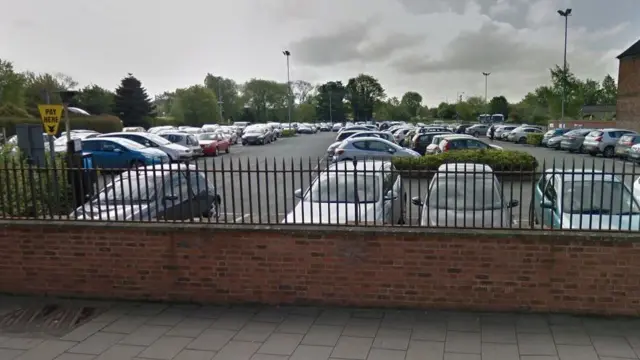 Car park in Shrewsbury