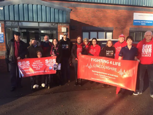 Fighting for Grantham hospital