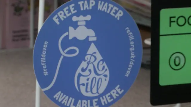 Refill sign