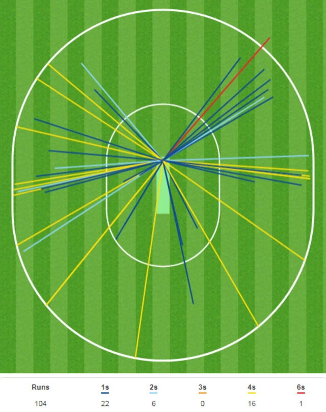 Steve Smith wagon wheel