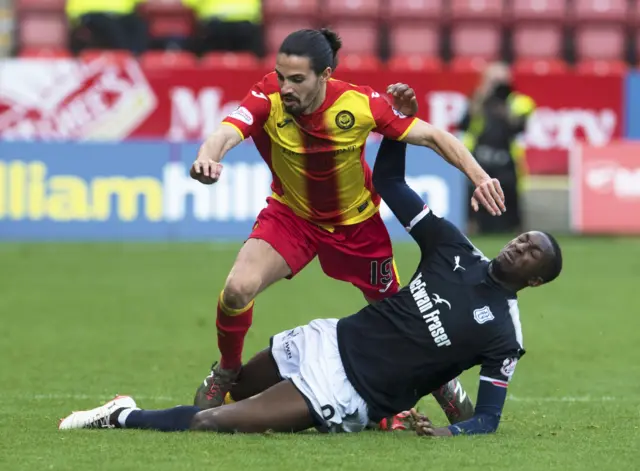 Dundee v Partick Thistle