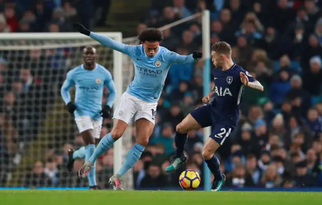 Sane beating Trippier