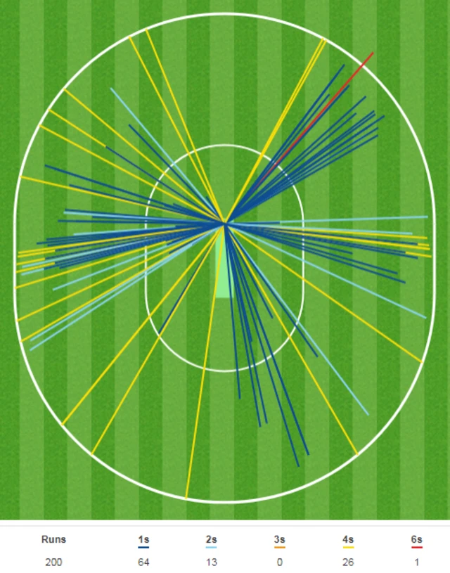 Steve Smith wagon wheel