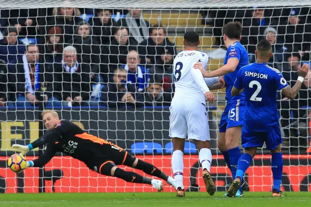 Kasper Schmeichel save